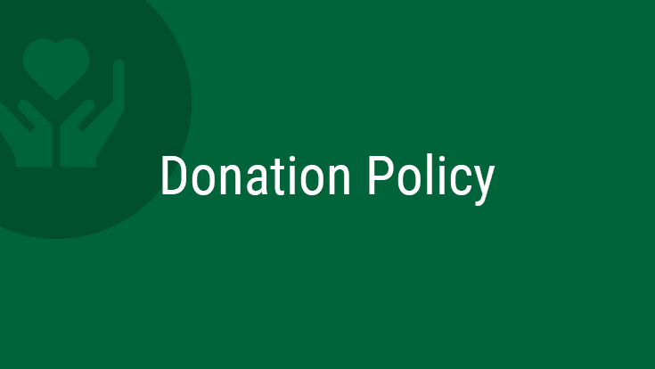 Donation Policy