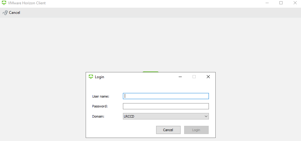 login box