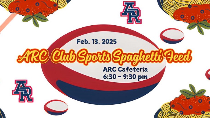 American River College Spaghetti Feed Fundraiser Graphic
