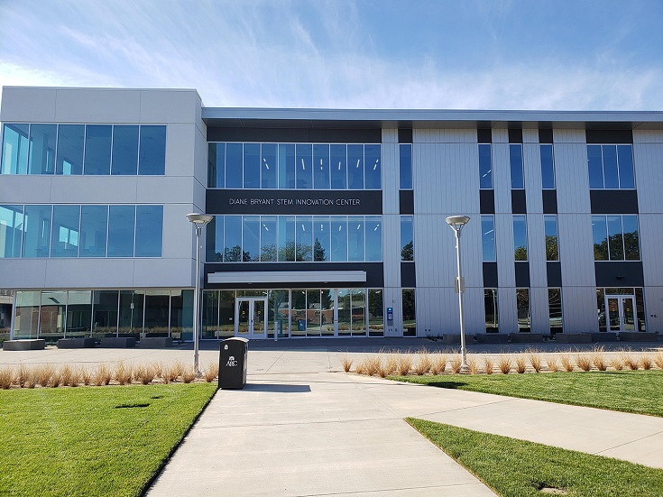 STEM Building Front Entrance