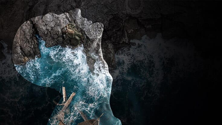 Pericles, November 6 to 22 2026, a face in water and stone