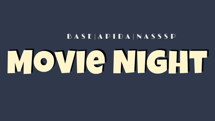 Black History Month movie graphic - BASE, APIDA, NASSSP Movie Night
