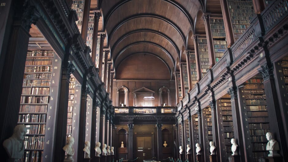 Dublin Ireland Trinity College library