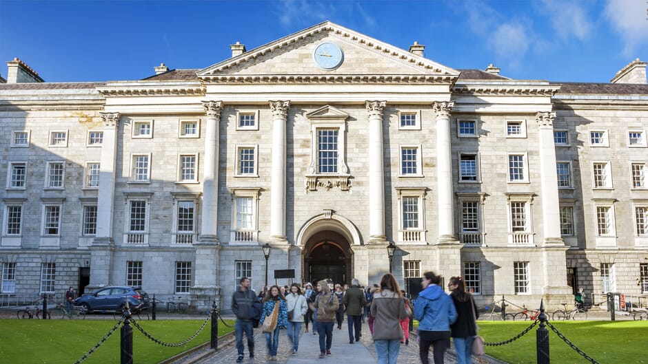 Dublin Ireland Trinity College entrance